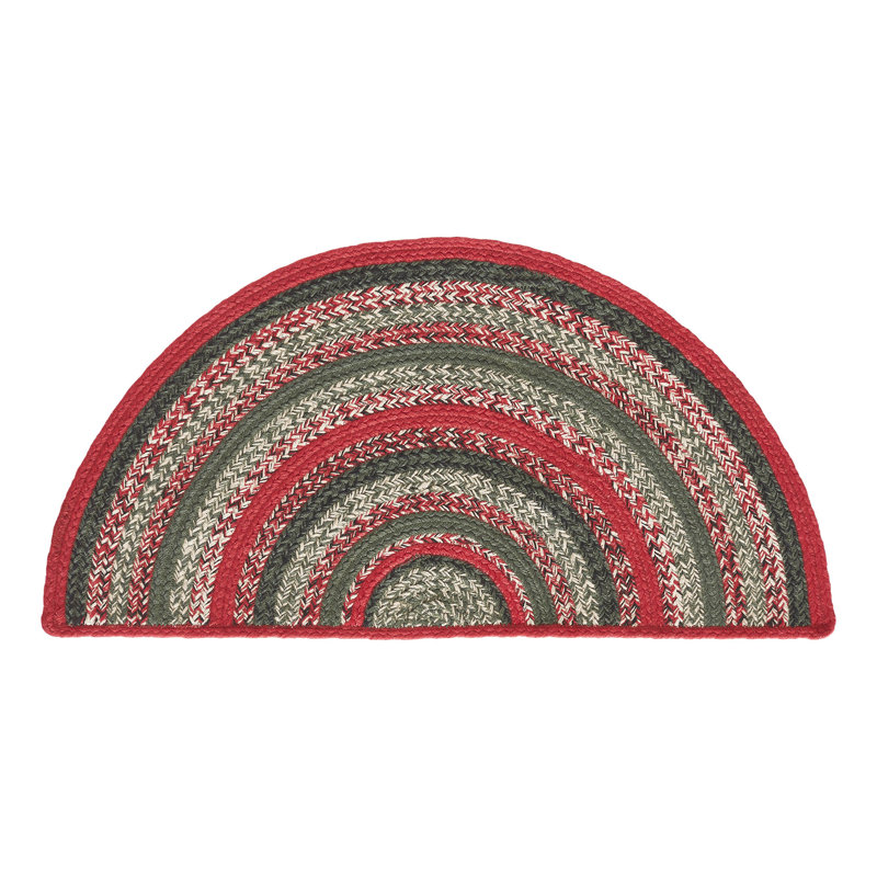 Tapis intérieur / extérieur Bruford, Demi-cercle 1 pi 4 po x 2 pi 9 po