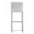 Orville Upholstered Faux Leather Counter Stool with Stainless Steel Frame-1014095890-1014095887-1014095889
