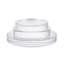 Round Clear Crystal Bases (Set of 3)