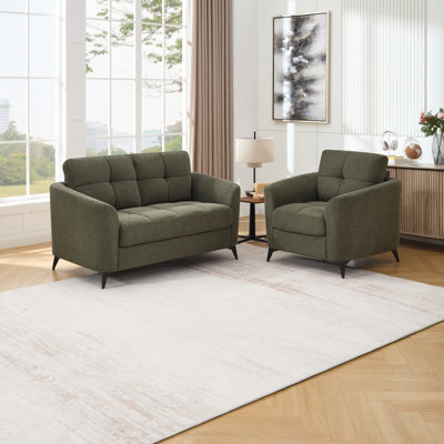 Rozalin 3 Seater Linen Sofa