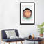 «Hexagon Abstract», impression sur toile tendue-72687207-72698343-72698344