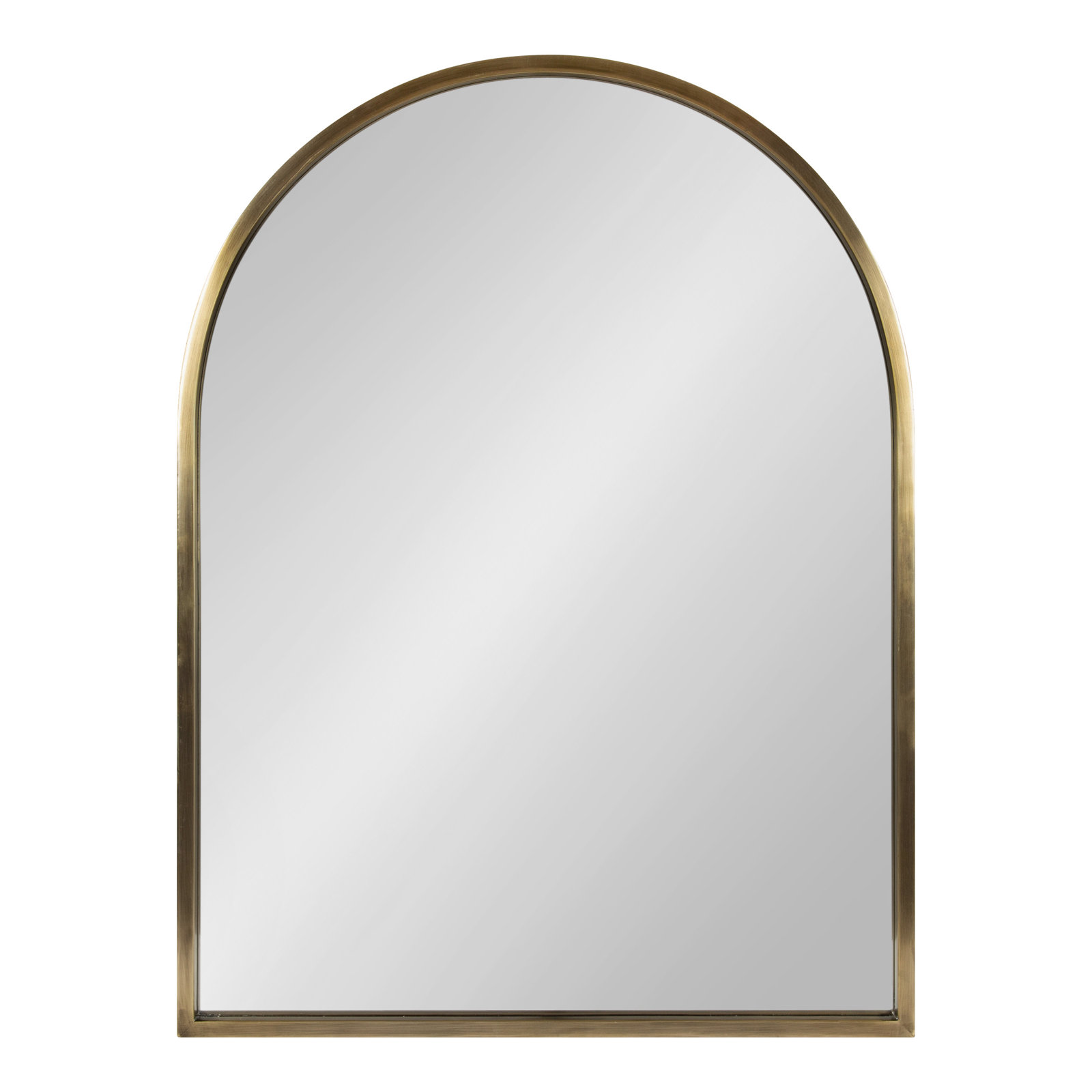 Clacy Metal Arch Mirror, Gold