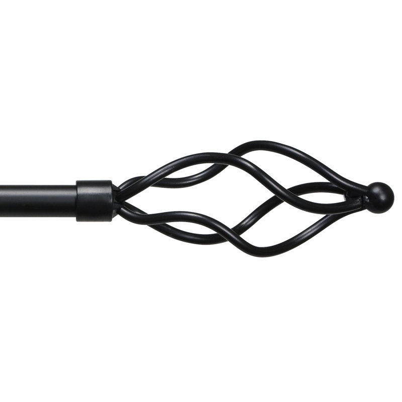 Andover Eggbeater 5/8" Black Adjustable 0.625'', 48" - 84"