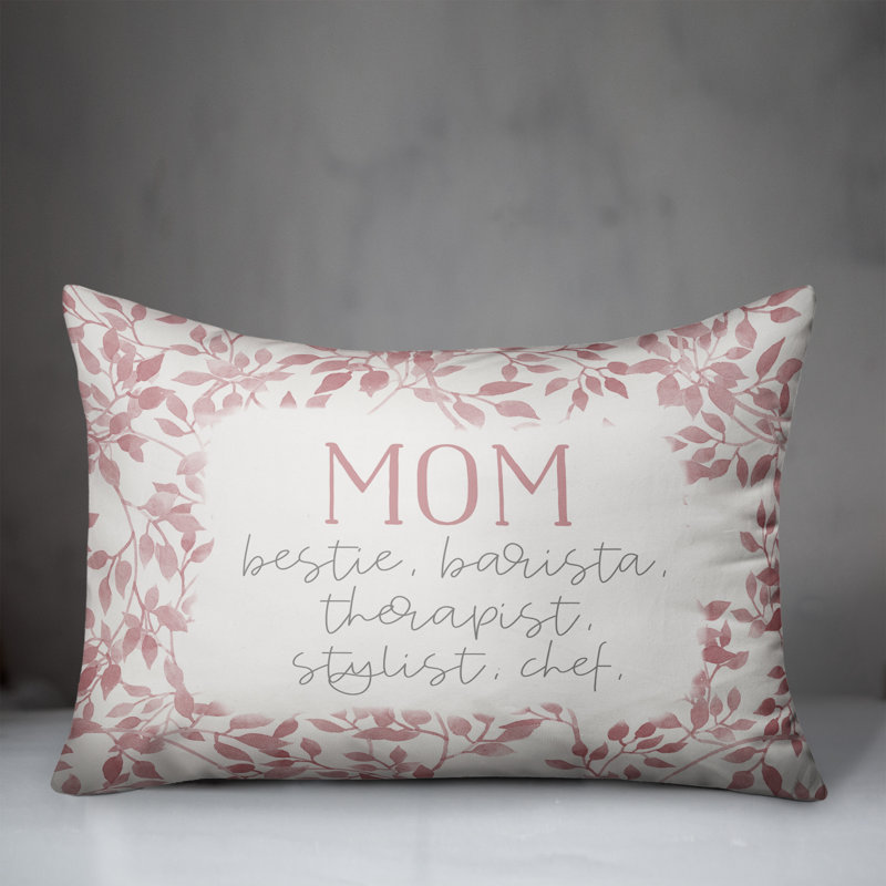 Housse de coussin rectangulaire Mom Insert