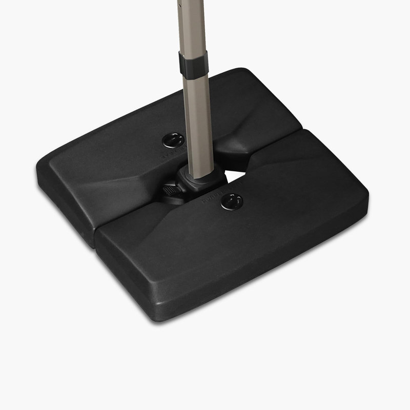 Sharaya 20,9 lb Base de parasol autoportante en plastique