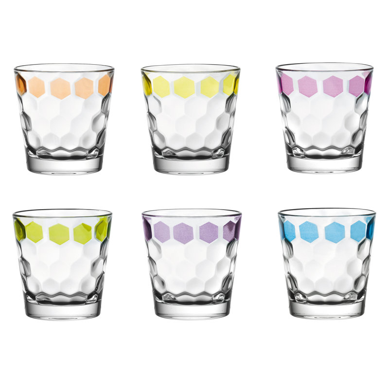 Ensemble de pots à mason en verre 17 oz. 6 pièces Antibes, 10 oz