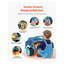 Coffret de réparation automobile pour enfants (60 pièces) avec lumières, sons et pièces amovibles – Atelier de jeu de mécanique en ABS bleu pour les enfants de 3 ans et plus