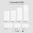 Splendor White 100% Cotton Tufted 3000 GSM Reversible 24x72'' Bath Rug-46774098-46774100