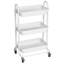 Adin 78.7cm H x 46cm W Utility Cart with Wheels-657246309