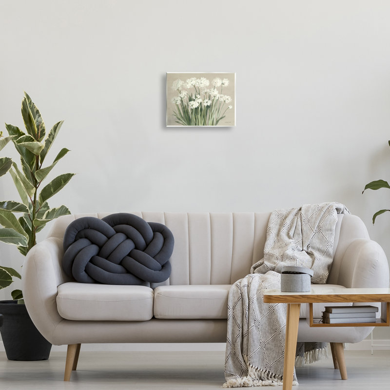 Art mural enneigé sur papier floral blanc par Danhui Nai