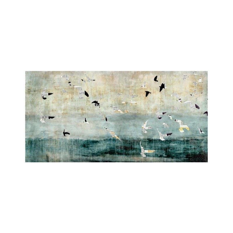 Learn To Fly Print by Chelsea Art Studio, 27" H x 54" W x 1.5" D, Outdoor
