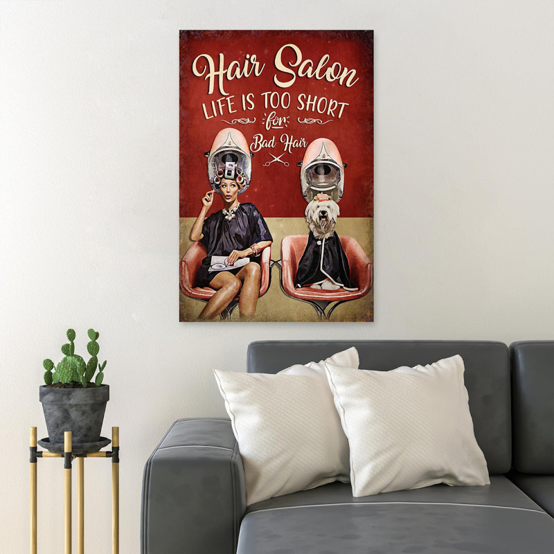 «Value N'applique pas», impression sur toile tendue, H 20 po x l 16 po x P 2 po
