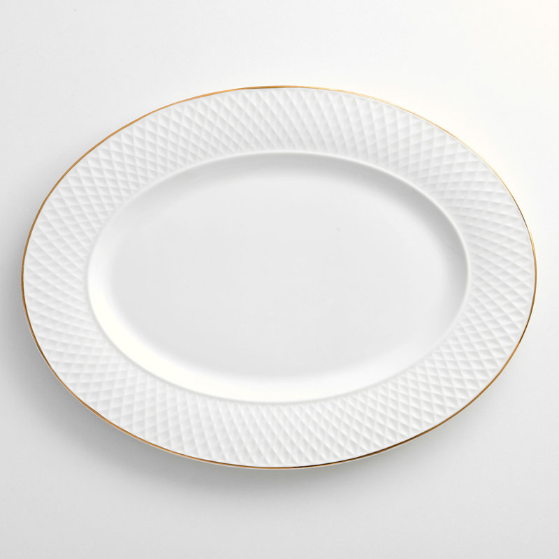 Ebern Designs Janeiya Porcelain Platter