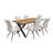 EDEN 1.8m DINING TABLE - MEDIUM ELM VENEER