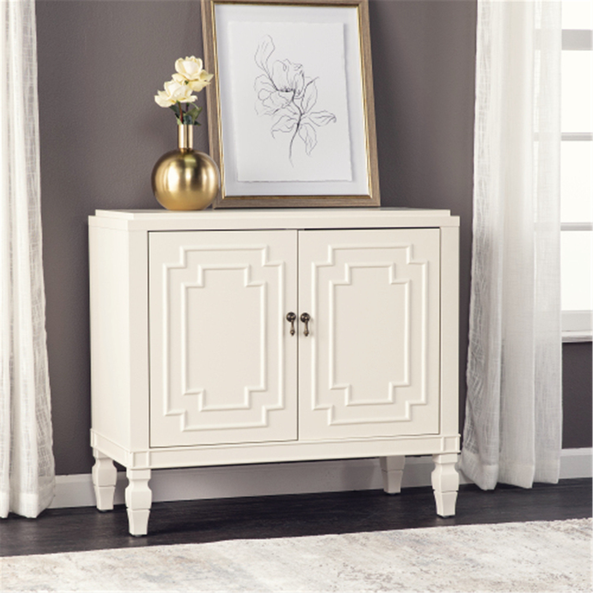 Three Posts™ Linzy Accent Cabinet & Reviews | Wayfair