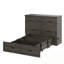 Lit escamotable double avec station de charge et grand tiroir de rangement-2106597656-2106597657
