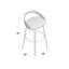 Swivel Upholstered Counter Stool with Solid Wood Frame-1932723833-1932723839