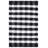 Montauk 180 Hand Woven 80% Paper Chindi; 20% Cotton Machine Washable Plaid Rug-2045157845