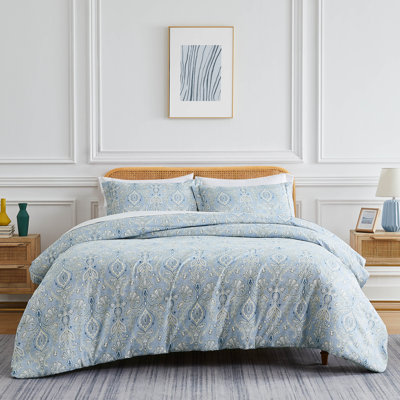Down Alternative filling Oversized Reversible Comforter Set with matching shams