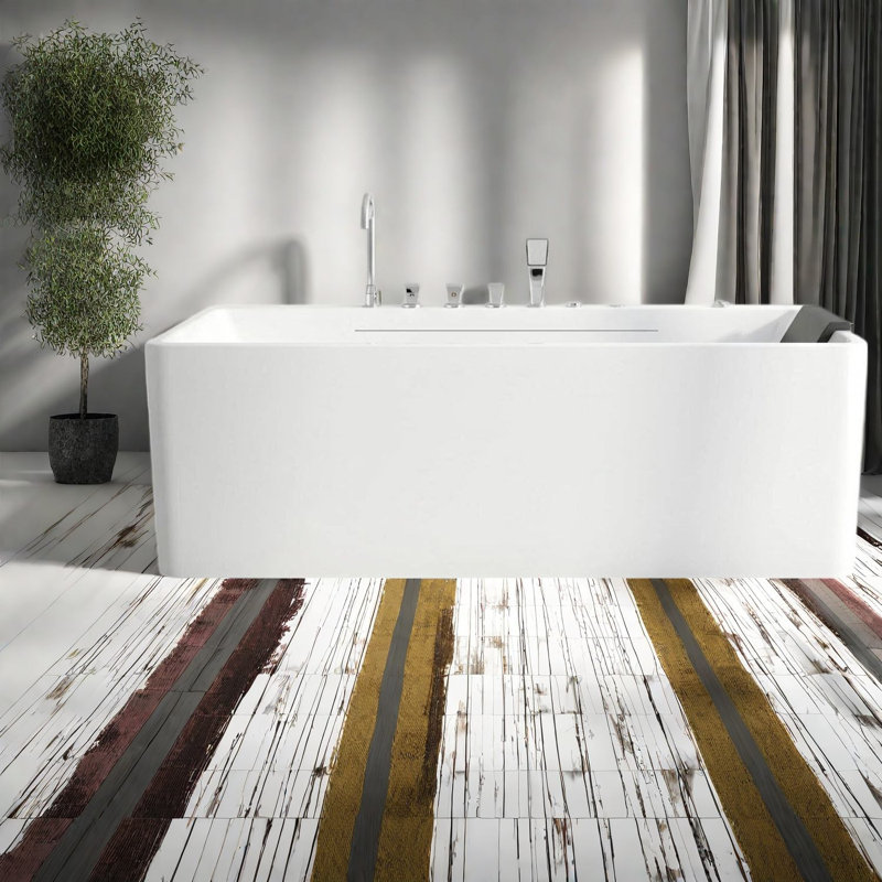 Bain tourbillon et bain tourbillon, maison moderne en acier acrylique