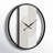 Glass Wall Clock