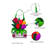 Farmhouse Plants & Flowers Wall Decor on Textile