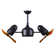 41" Dagny 6-Blade Dual Ceiling Fan with Wall Remote