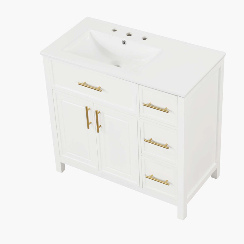Base de meuble-lavabo simple 36 po seulement