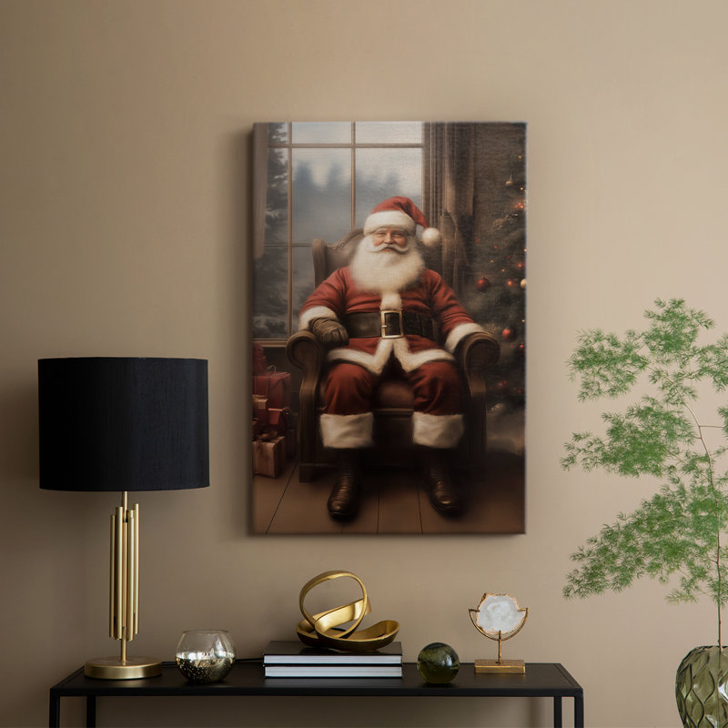 Art des Fêtes de Noël - série 2-CDIV - galerie sur mesure Cavas, H 60 po x l 40 po
