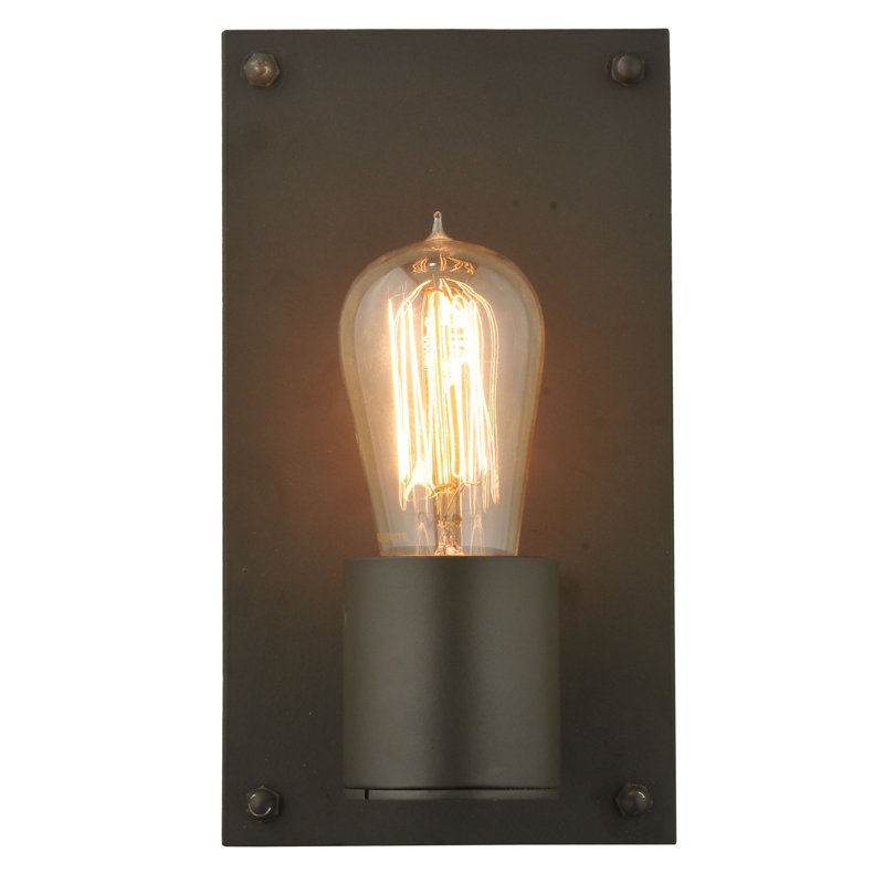 1 - Light Flush Mounted Sconce