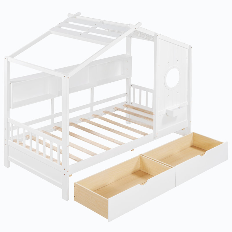 Lit plateforme 72,13 po Yensid, Blanc