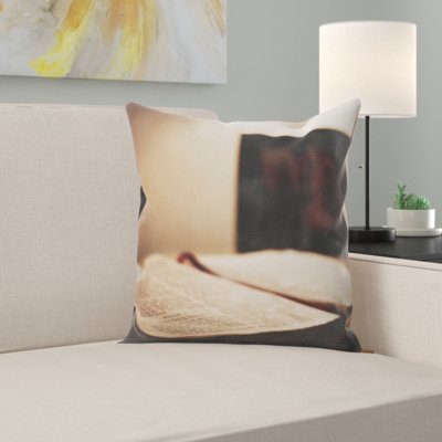 Microsuede Throw Pillow