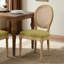 Chaise d'appoint rembourrée H 19,7 po Amando-1611107425-1613295720