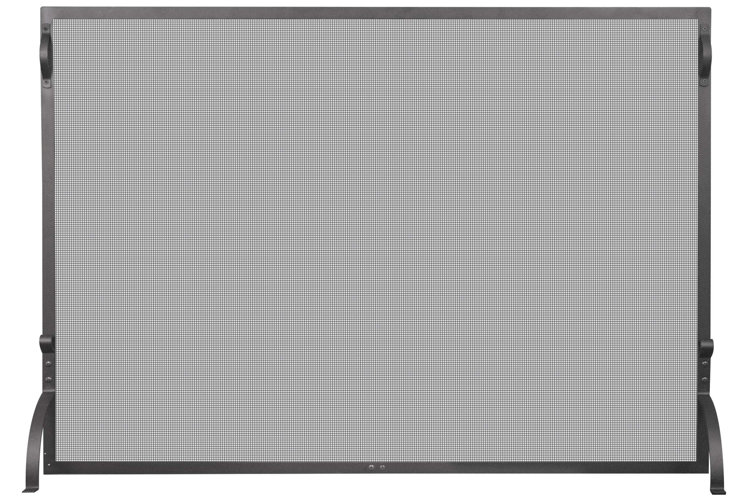 Guertin Single Panel Steel Fireplace Screen
