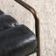 Fauteuil d'appoint en cuir Argo 