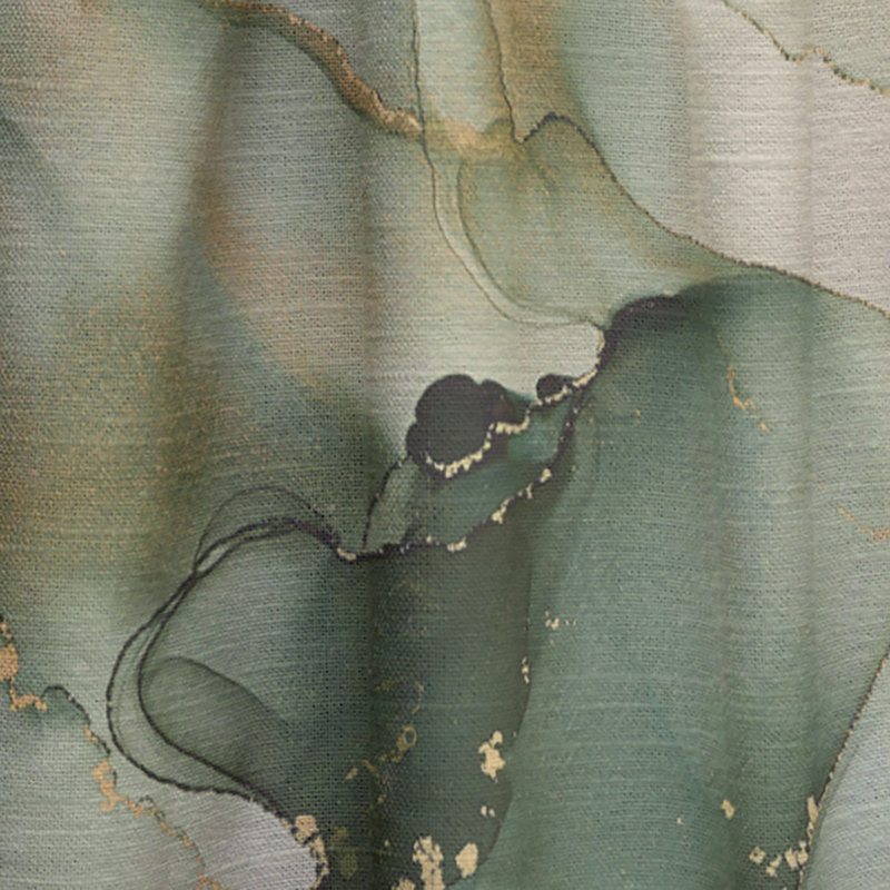 Panneau coulissant semi-diaphane avec passe-tringle Fluid Art I