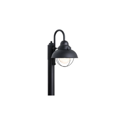 456371B60FF444D38358CDFBC8A03BE4 Sea Gull Lighting Sebring 100w Lighting Post Cap (Black)