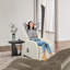 Upholstered Heated Massage Chair-899439103