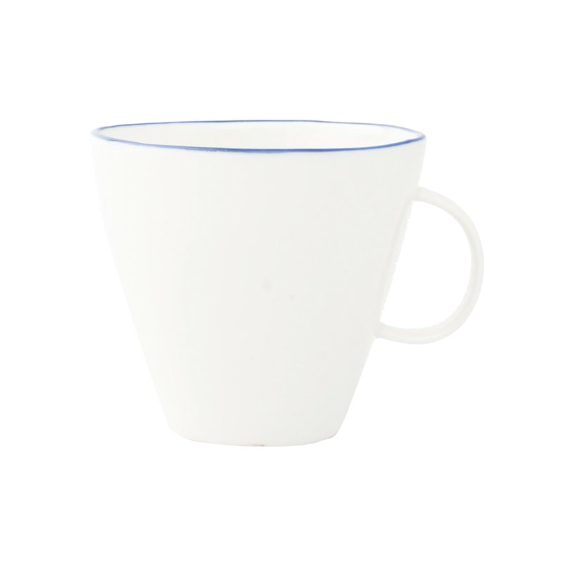 Abbesses Porcelain Cappuccino Cup, Blue