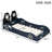 Blue Twin Size Race Car-Shaped Wood Bed With Led And Padded Back - Comfortable Sleeping Car Cozy Upholstered Back, Safe Sophisticated-926014489