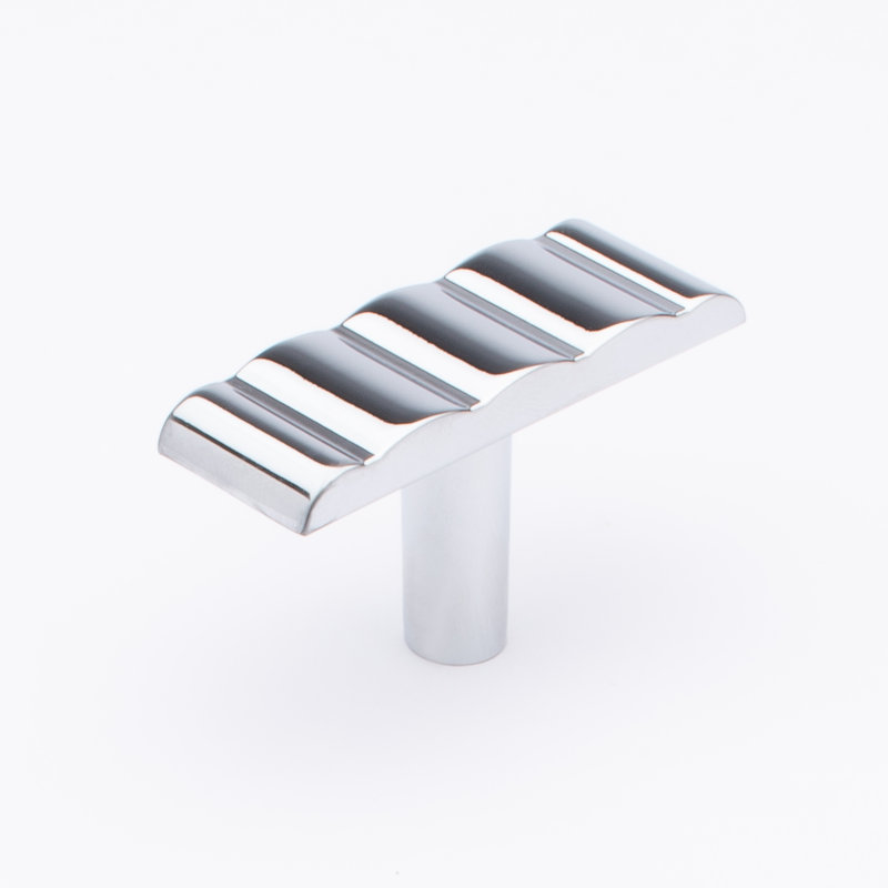Natoma 2 2/16" Length Bar Knob, Polished Chrome