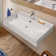 Whitehaus Collection 32" Rectangular Wall Mount Basin With Faucet Drilling Options And Overflow