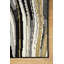 Tapis intérieur / extérieur gris / noir / or Roepke-537902482