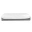 Très grand matelas en mousse viscoélastique très grand avec plateau moelleux très serré, mousse de 3 pouces et accouchement comprimé de taille moyenne pour lit double, 1 couche de réduction de mouvement, housse à double couche