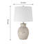 Ensemble de lampe de table simple en céramique 23 po