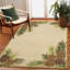 Tapis touffeté à motif floral Dasan-1251397350