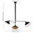 3-Light Shaded Classic / Traditional Chandelier