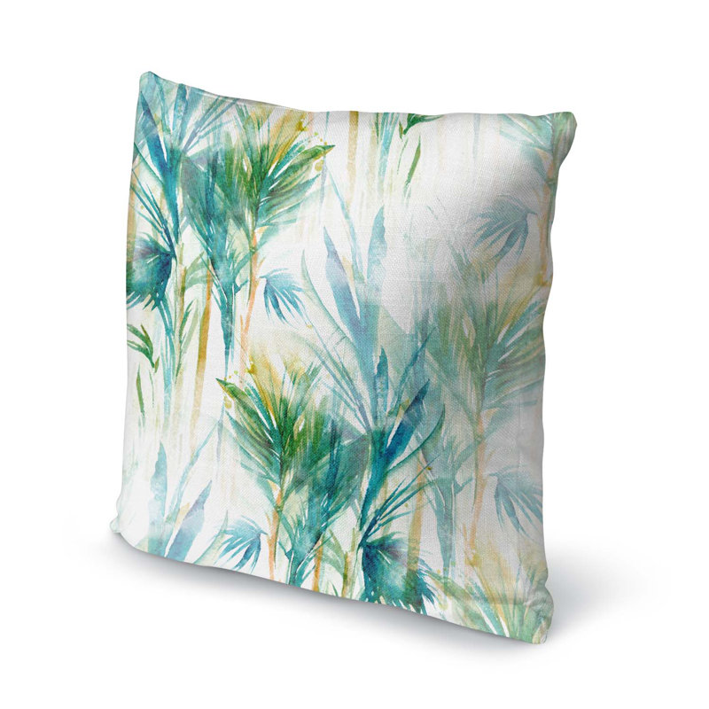 Housse et insert de coussin extérieur Tropical, 16 po x 1 po