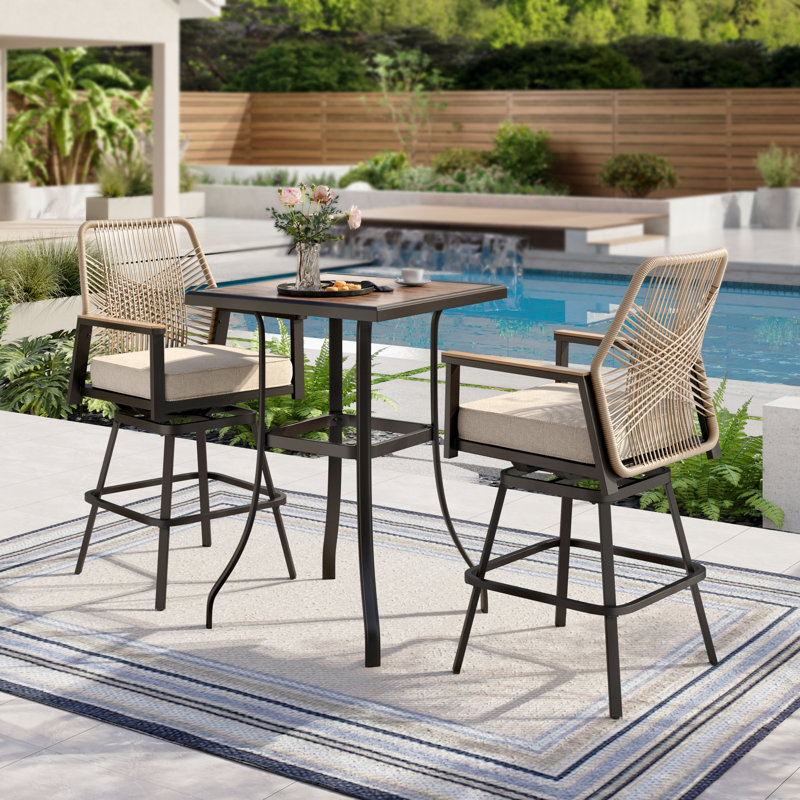 Ensemble repas pour 2 personnes avec coussins