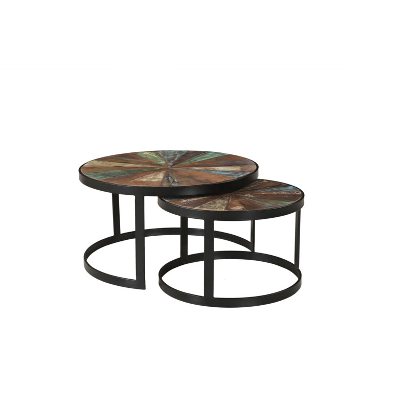 Table basse Cariana, Noir